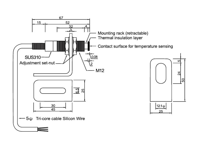Temperature Sensor R Type R Type Temperature Sensor - FSTS CO., LTD.