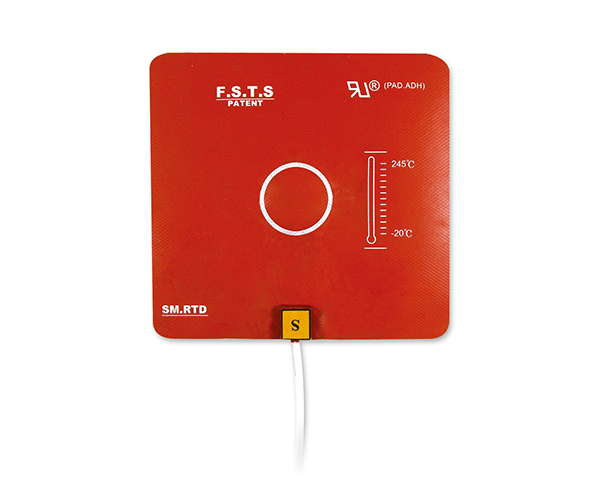 Paste type surface temperature sensor